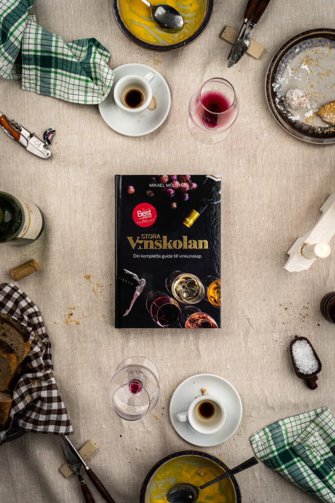 Product Photography for Vinskolan (Book)